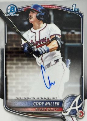 2025 Bowman Draft #CPA-CM Chrome Prospect Auto (1st)