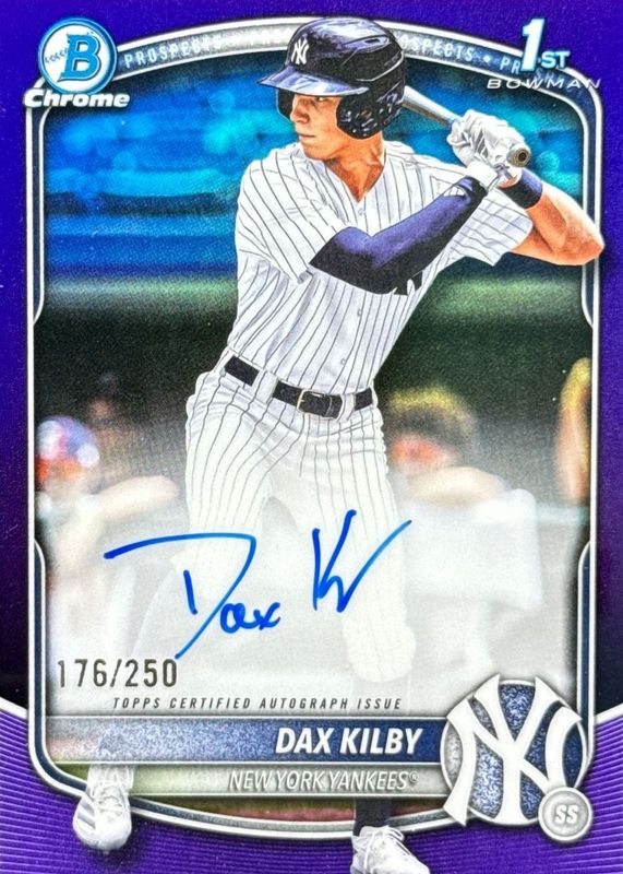 2025 Bowman Draft #CPA-DK Chrome Prospect Auto - Purple Refractor /250 (1st)