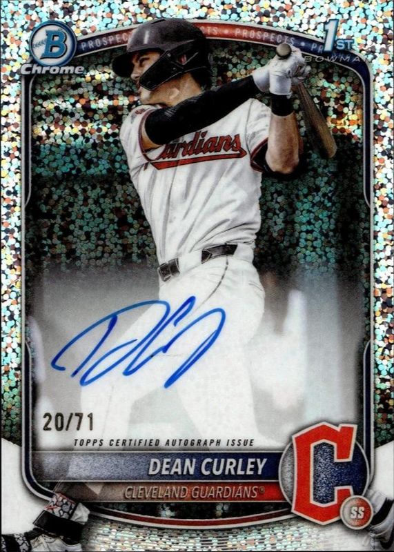 2025 Bowman Draft #CPA-DC Chrome Prospect Auto - Sparkle Refractor /71 (1st)