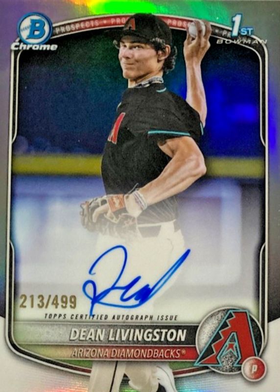 2025 Bowman Draft #CPA-DL Chrome Prospect Auto - Refractor /499 (1st)