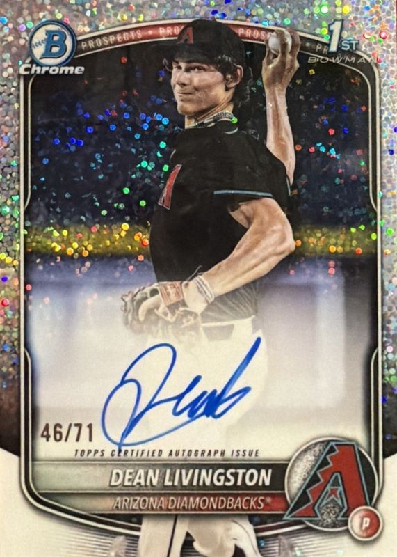2025 Bowman Draft #CPA-DL Chrome Prospect Auto - Sparkle Refractor /71 (1st)