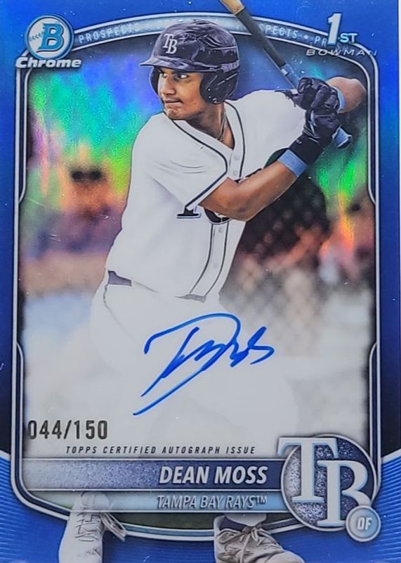 2025 Bowman Draft #CPA-DM Chrome Prospect Auto - Blue Refractor /150 (1st)