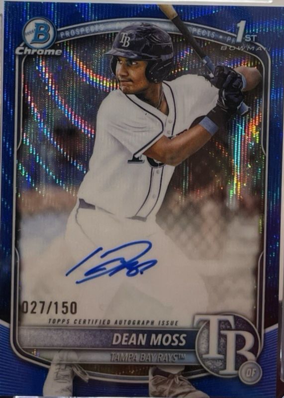 2025 Bowman Draft #CPA-DM Chrome Prospect Auto - Blue Wave Refractor /150 (1st)