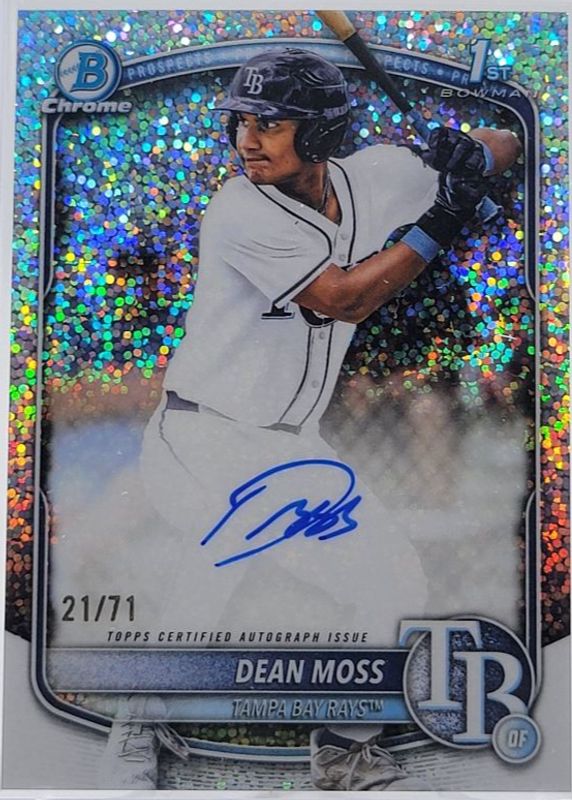 2025 Bowman Draft #CPA-DM Chrome Prospect Auto - Sparkle Refractor /71 (1st)