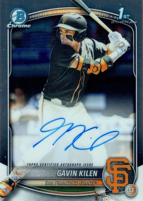 2025 Bowman Draft #CPA-GK Chrome Prospect Auto (1st)