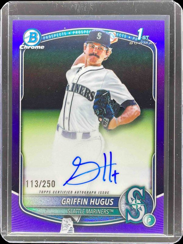 2025 Bowman Draft #CPA-GH Chrome Prospect Auto - Purple Refractor /250 (1st)