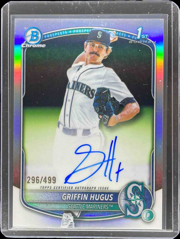 2025 Bowman Draft #CPA-GH Chrome Prospect Auto - Refractor /499 (1st)