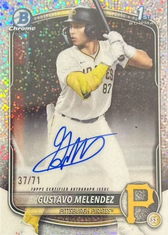 2025 Bowman Draft #CPA-GM Chrome Prospect Auto - Sparkle Refractor /71 (1st)
