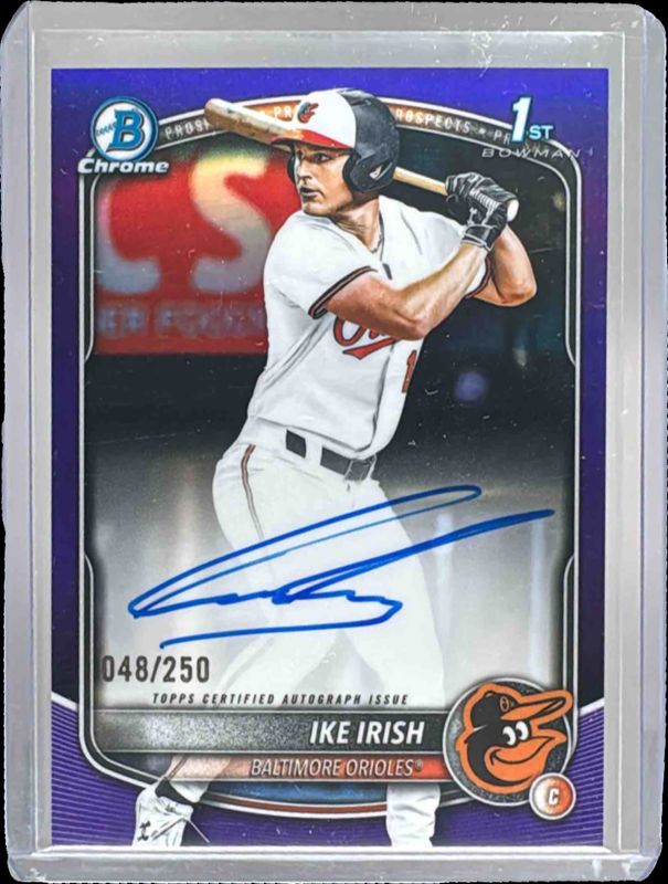 2025 Bowman Draft #CPA-II Chrome Prospect Auto - Purple Refractor /250 (1st)