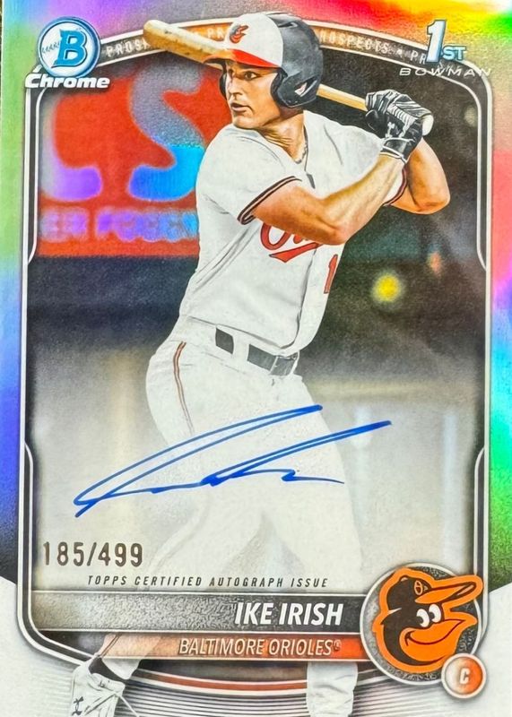 2025 Bowman Draft #CPA-II Chrome Prospect Auto - Refractor /499 (1st)