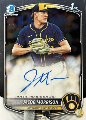 2025 Bowman Draft #CPA-JMO Chrome Prospect Auto (1st)