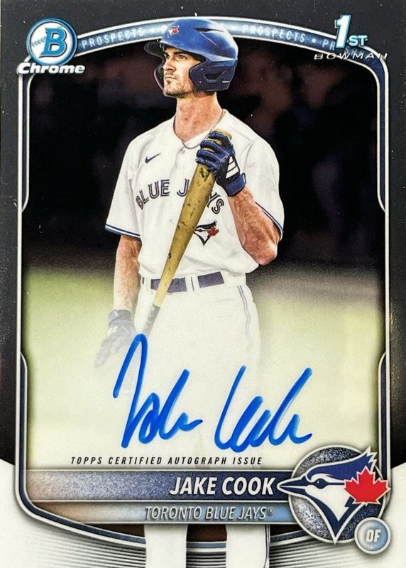2025 Bowman Draft #CPA-JC Chrome Prospect Auto (1st)