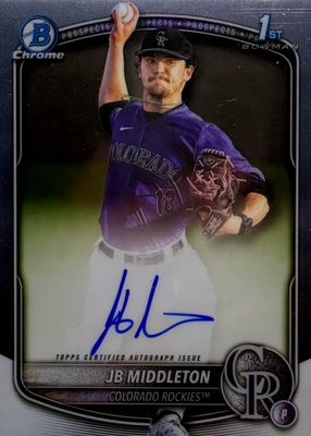 2025 Bowman Draft #CPA-JM Chrome Prospect Auto (1st)