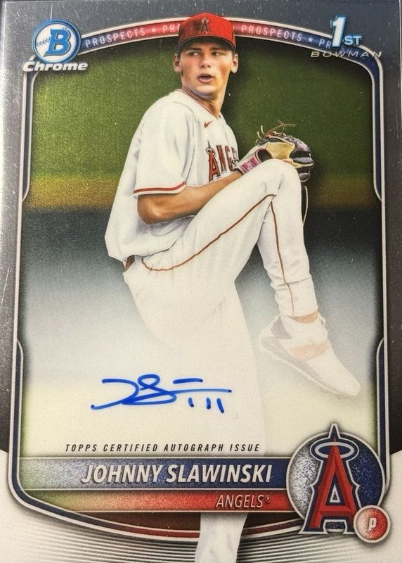 2025 Bowman Draft #CPA-JS Chrome Prospect Auto (1st)