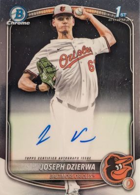 2025 Bowman Draft #CPA-JD Chrome Prospect Auto (1st)