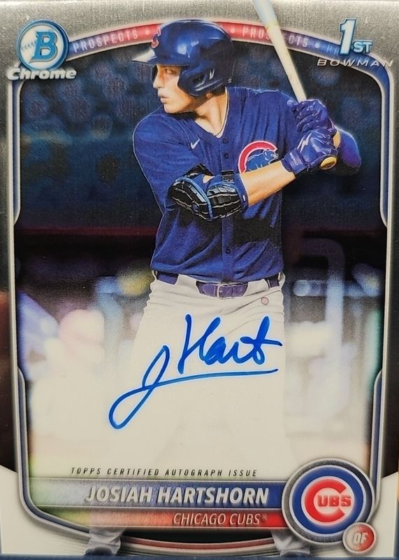 2025 Bowman Draft #CPA-JHA Chrome Prospect Auto (1st)