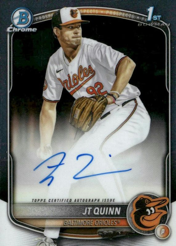 2025 Bowman Draft #CPA-JQ Chrome Prospect Auto (1st)