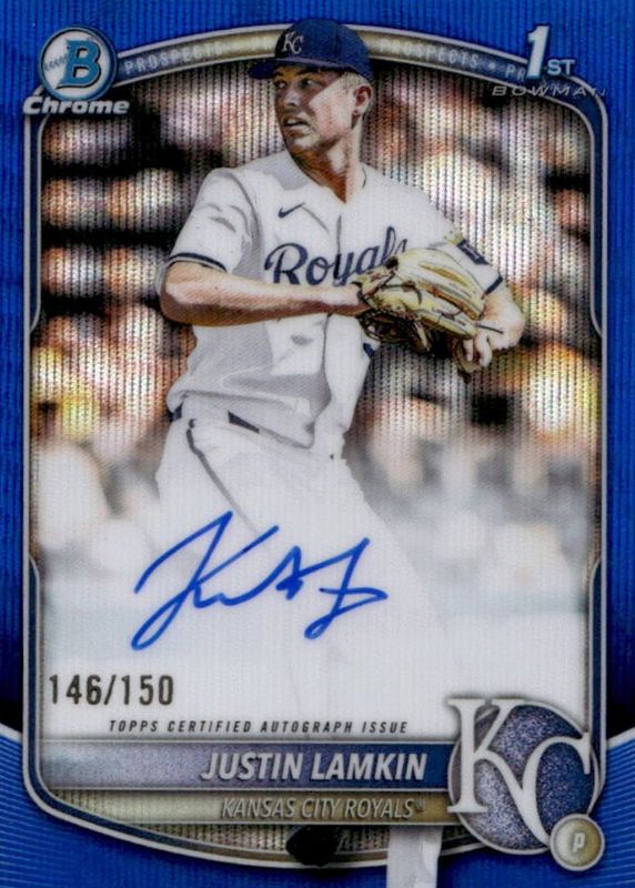 2025 Bowman Draft #CPA-JLA Chrome Prospect Auto - Blue Wave Refractor /150 (1st)