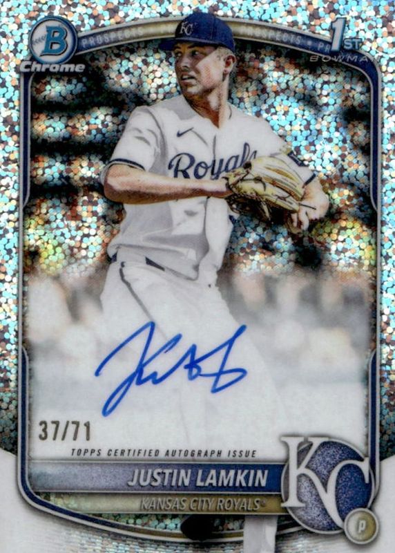 2025 Bowman Draft #CPA-JLA Chrome Prospect Auto - Sparkle Refractor /71 (1st)