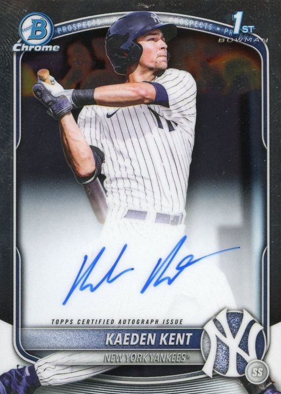 2025 Bowman Draft #CPA-KKE Chrome Prospect Auto (1st)