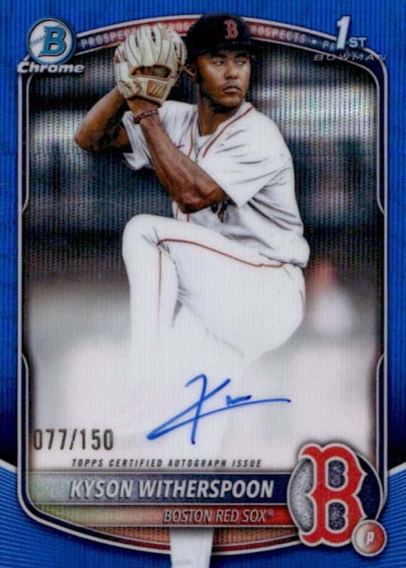 2025 Bowman Draft #CPA-KW Chrome Prospect Auto - Blue Refractor /150 (1st)