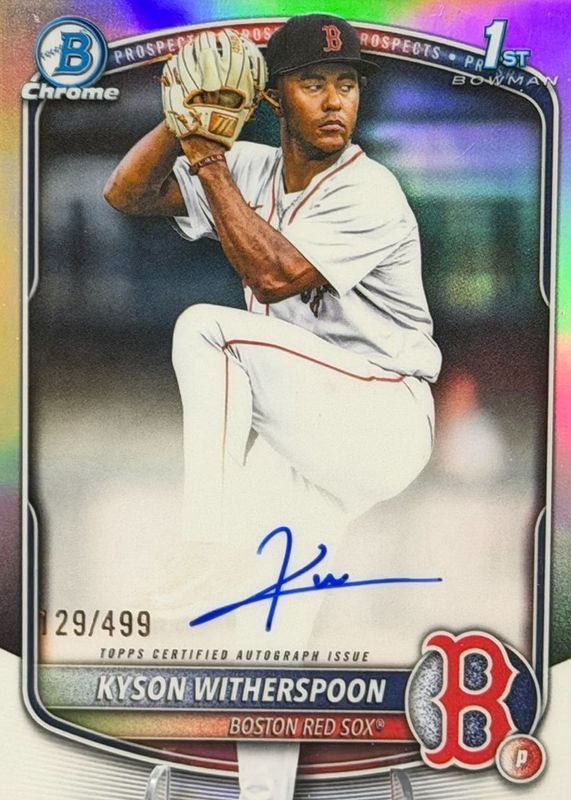 2025 Bowman Draft #CPA-KW Chrome Prospect Auto - Refractor /499 (1st)