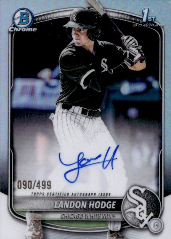 2025 Bowman Draft #CPA-LHO Chrome Prospect Auto - Refractor /499 (1st)
