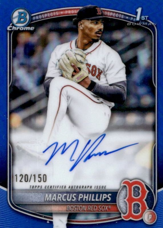 2025 Bowman Draft #CPA-MP Chrome Prospect Auto - Blue Refractor /150 (1st)