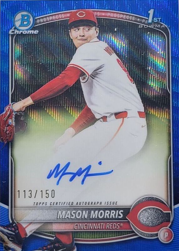 2025 Bowman Draft #CPA-MM Chrome Prospect Auto - Blue Wave Refractor /150 (1st)