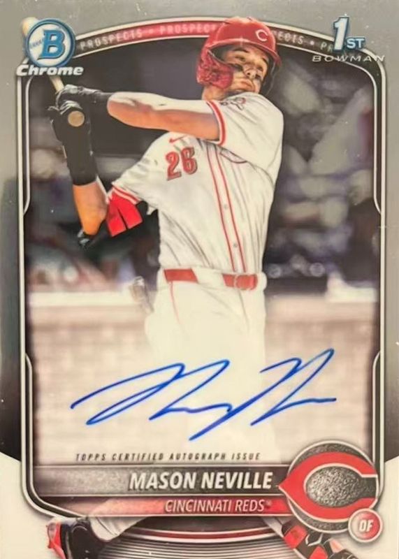2025 Bowman Draft #CPA-MN Chrome Prospect Auto (1st)