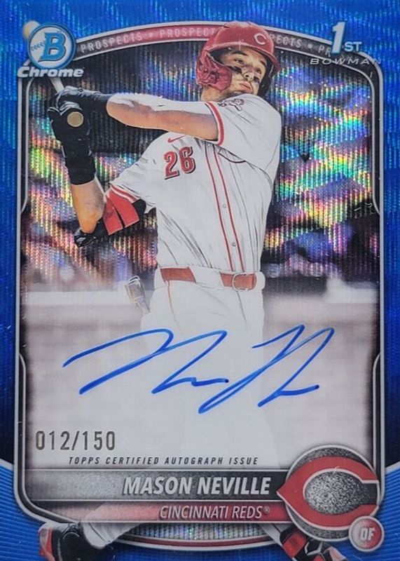 2025 Bowman Draft #CPA-MN Chrome Prospect Auto - Blue Wave Refractor /150 (1st)