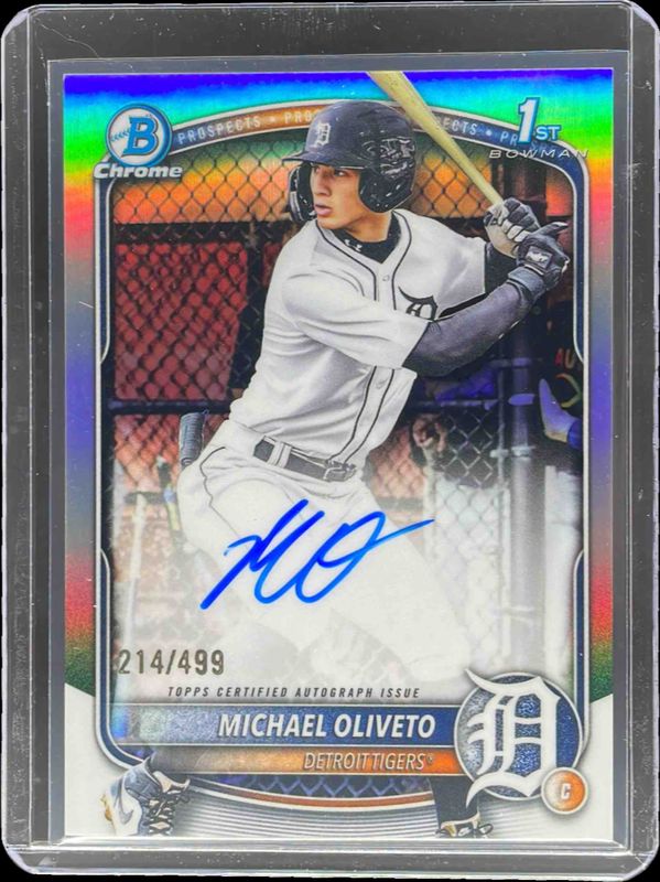 2025 Bowman Draft #CPA-MO Chrome Prospect Auto - Refractor /499 (1st)