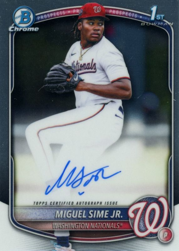 2025 Bowman Draft #CPA-MS Chrome Prospect Auto (1st)