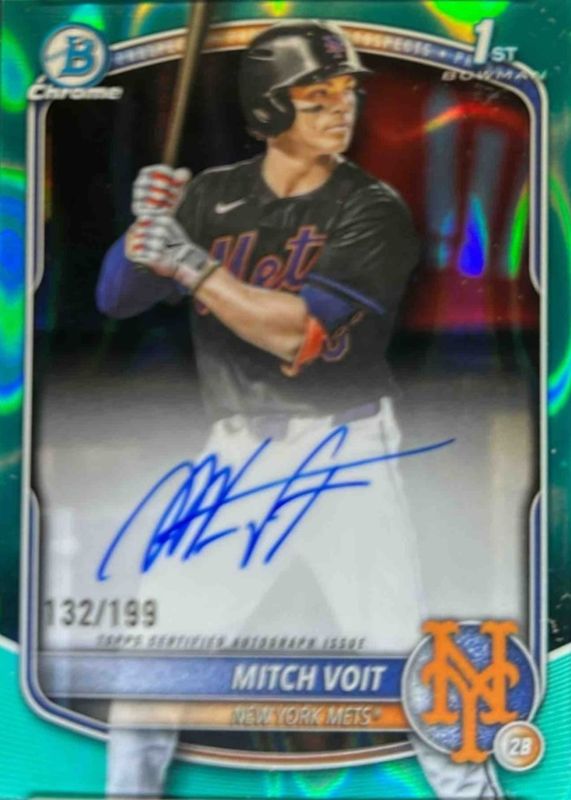 2025 Bowman Draft #CPA-MV Chrome Prospect Auto - Aqua Lava Refractor /199 (1st)