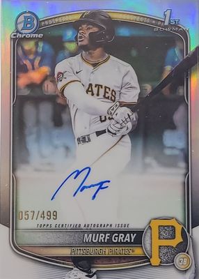 2025 Bowman Draft #CPA-MG Chrome Prospect Auto - Refractor /499 (1st)