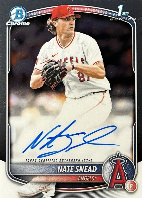 2025 Bowman Draft #CPA-NSN Chrome Prospect Auto (1st)