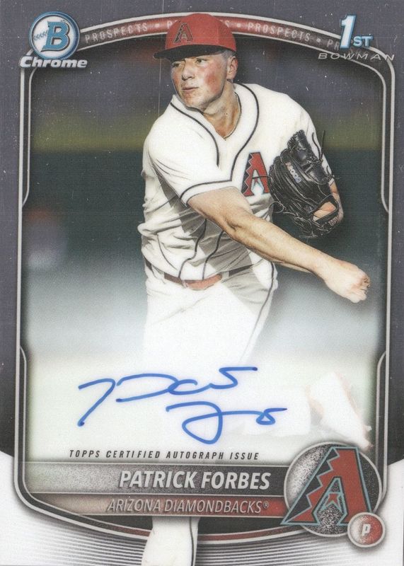 2025 Bowman Draft #CPA-PF Chrome Prospect Auto (1st)