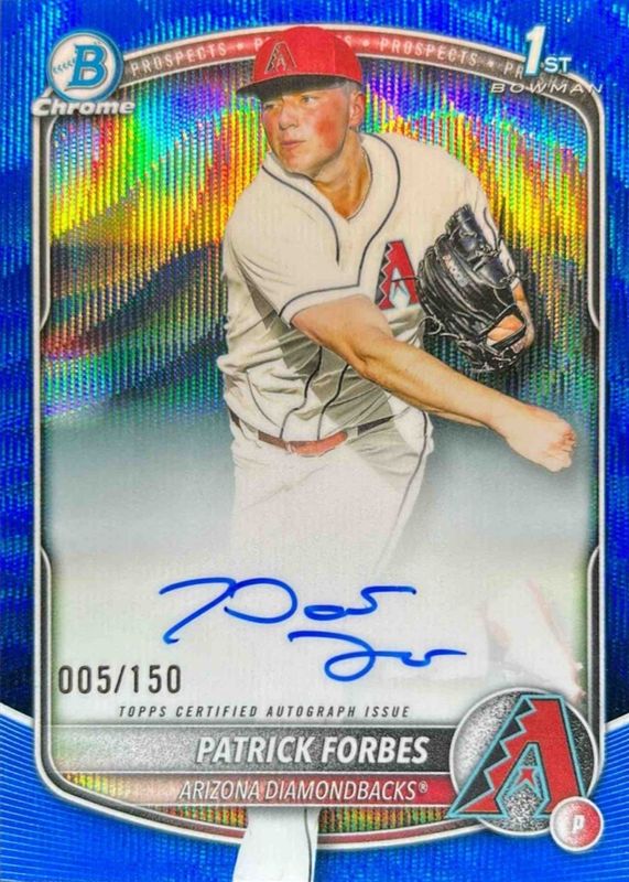2025 Bowman Draft #CPA-PF Chrome Prospect Auto - Blue Wave Refractor /150 (1st)