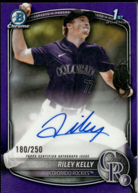 2025 Bowman Draft #CPA-RK Chrome Prospect Auto - Purple Refractor /250 (1st)