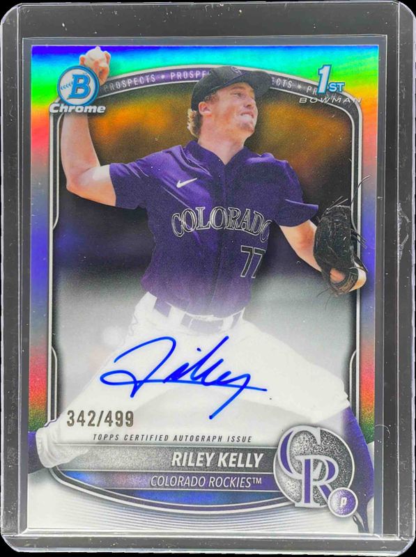 2025 Bowman Draft #CPA-RK Chrome Prospect Auto - Refractor /499 (1st)