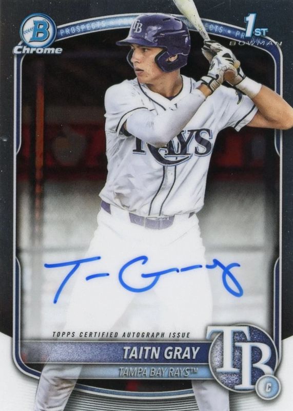 2025 Bowman Draft #CPA-TG Chrome Prospect Auto (1st)