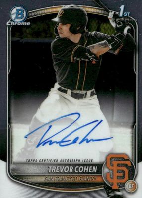 2025 Bowman Draft #CPA-TC Chrome Prospect Auto (1st)
