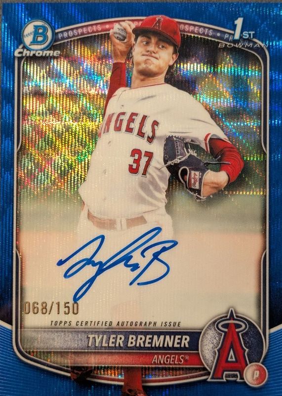 2025 Bowman Draft #CPA-TB Chrome Prospect Auto - Blue Wave Refractor /150 (1st)