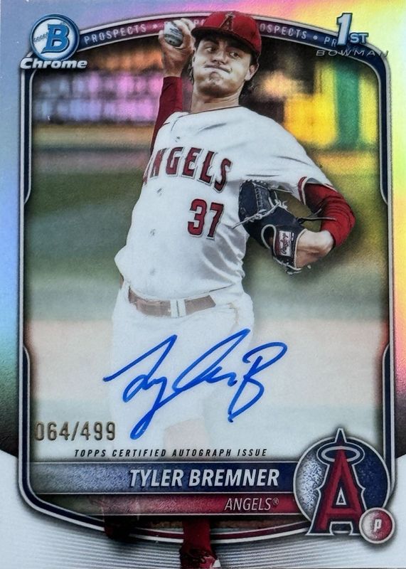 2025 Bowman Draft #CPA-TB Chrome Prospect Auto - Refractor /499 (1st)