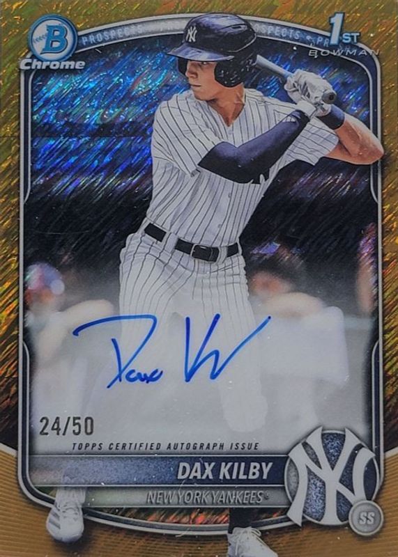 2025 Bowman Draft #CPA-DK Chrome Prospect Auto - Gold Shimmer Refractor /50 (1st)