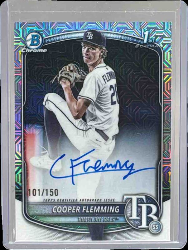 2025 Bowman Draft #CPA-CF Chrome Prospect Auto - HTA Choice Refractor /150 (1st)