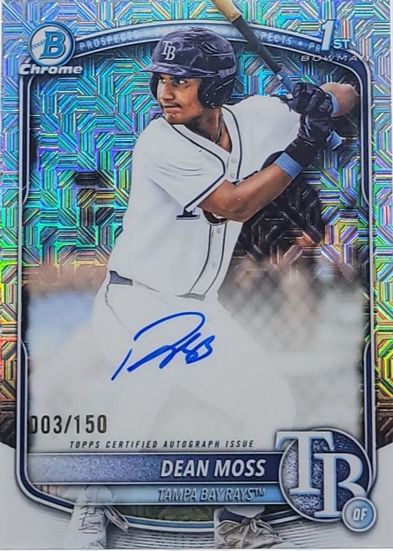 2025 Bowman Draft #CPA-DM Chrome Prospect Auto - HTA Choice Refractor /150 (1st)