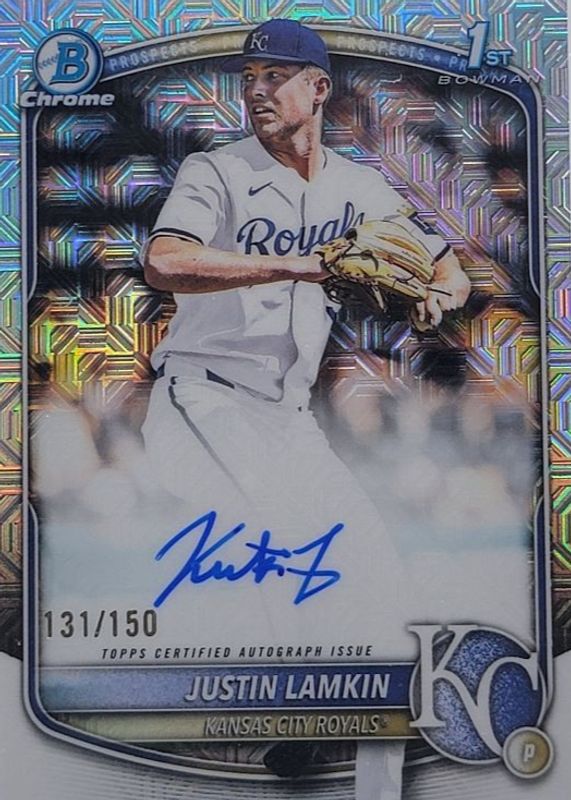2025 Bowman Draft #CPA-JLA Chrome Prospect Auto - HTA Choice Refractor /150 (1st)