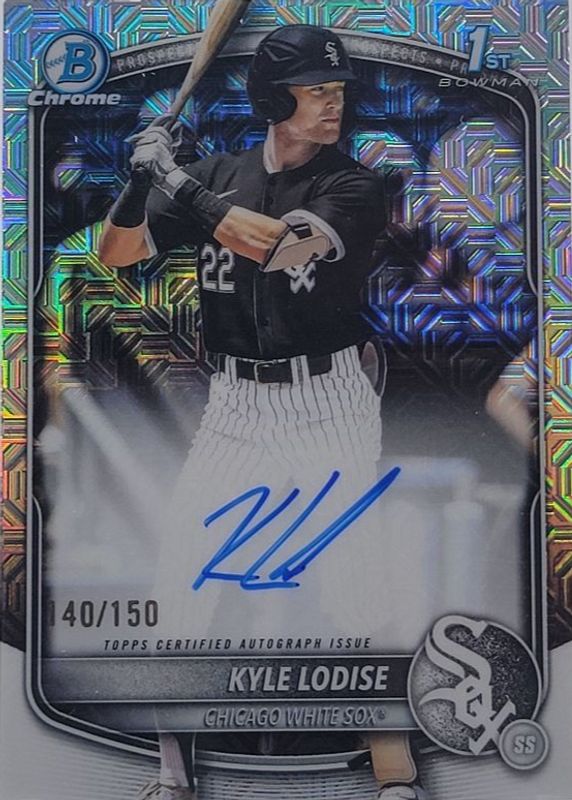 2025 Bowman Draft #CPA-KL Chrome Prospect Auto - HTA Choice Refractor /150 (1st)