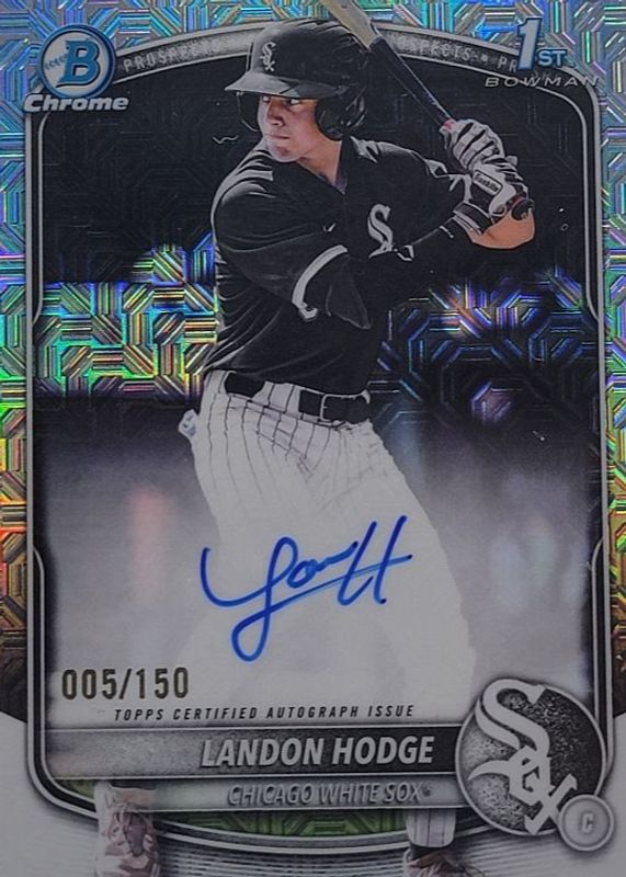 2025 Bowman Draft #CPA-LHO Chrome Prospect Auto - HTA Choice Refractor /150 (1st)